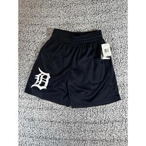 New Era Detroit Tigers Mesh Shorts Men’s Small Black MLB NWT $50 MSRP